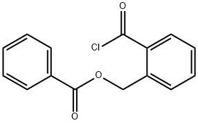 2-(BENZOYLOXYMETHYL)BENZOYL CHLORIDE Struktur