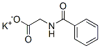 potassium hippurate Struktur