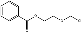 BENZOYLOXYETHYLCHLORO METHYL ETHER, BALANCE MAINLY BIS(BENZOYLOXYETHOXY)METHANE,85% TECH. Struktur