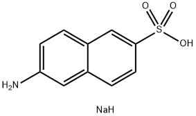 sodium 6-aminonaphthalene-2-sulphonate  Struktur