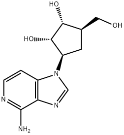 3-deazaaristeromycin Struktur