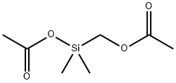 ACETOXYMETHYLDIMETHYLACETOXYSILANE Struktur