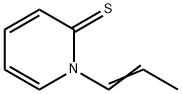 2(1H)-Pyridinethione,  1-(1-propenyl)-  (9CI) Struktur