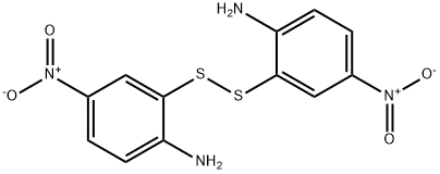 2,2'-disulfanediylbis(4-nitroaniline) Struktur