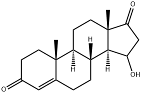 15-hydroxyandrostenedione Struktur