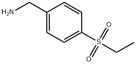 [4-(Ethanesulphonyl)phenyl]methanamine Struktur