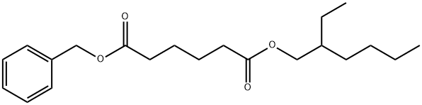 benzyl 2-ethylhexyl adipate Struktur