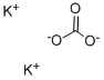 Potassium carbonate Structure