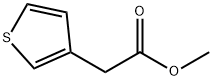 METHYL THIOPHENE-3-ACETATE Structure