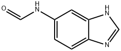 Formamide, N-1H-benzimidazol-5-yl- (9CI) Struktur