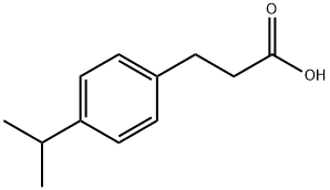 3-(4-ISOPROPYLPHENYL)PROPIONIC ACID Struktur