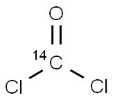 PHOSGENE, [14C] Struktur