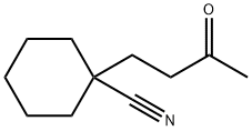 1-(3-Oxobutyl)cyclohexanecarbonitrile Struktur