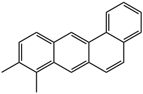 8,9-Dimethylbenz[a]anthracene Struktur