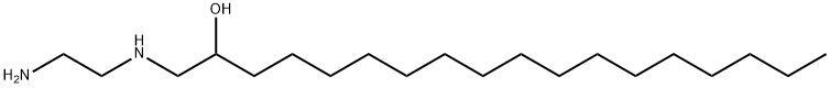 1-[(2-aminoethyl)amino]octadecan-2-ol Struktur