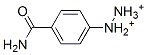 4-Diazoniobenzamide Struktur