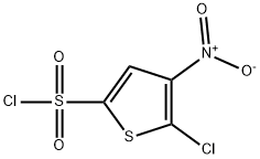 5-CHLORO-4-NITROTHIOPHENE-2-SULFONYL CHLORIDE Struktur