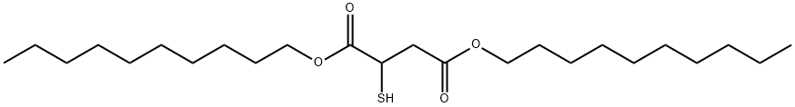 didecyl mercaptosuccinate Struktur