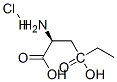 4-ethyl hydrogen L-aspartate hydrochloride Struktur