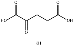 ALPHA-KETOGLUTARIC ACID MONOPOTASSIUM SALT Struktur