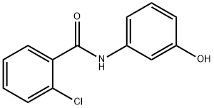 2-Chloro-3'-hydroxybenzanilide Struktur