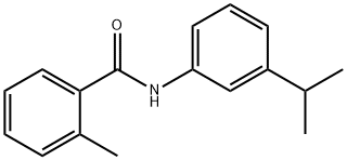 3'-Isopropyl-2-methylbenzanilide Struktur