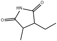 3-Ethyl-4-methyl-2,5-pyrrolidinedione Struktur