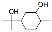 3-hydroxy-alpha,alpha,4-trimethylcyclohexanemethanol Struktur