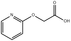 (2-Pyridinyloxy)acetic acid Struktur