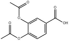 3,4-DIACETOXY-BENZOIC ACID Structure