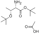 O,O'-di-tert-butyl-L-threonine acetate Structure