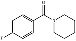 N-(4-FLUOROBENZOYL)PIPERIDINE Struktur