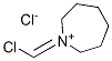 1-(chloromethylene)hexahydro-1H-azepinium chloride Struktur