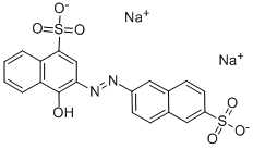 NAPHTHALENE SCARLET B Struktur