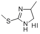 4-METHYL-2-(METHYLTHIO)-4,5-DIHYDRO-1H-IMIDAZOLEHYDROIODIDE Struktur