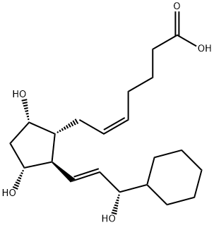 15-CYCLOHEXYL PENTANOR PROSTAGLANDIN F2ALPHA Struktur