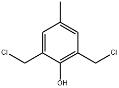 2,6-BIS(CHLOROMETHYL)-4-METHYLPHENOL, 97 Struktur