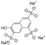 Sodium 2-Naphthol-3,5,7-Trisulfonate Struktur