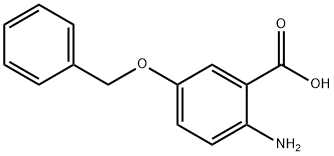 2-AMINO-4-(BENZYLOXY)BENZOIC ACID Struktur