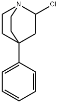 2-Chloro-4-phenyl-1-azabicyclo[2.2.2]octane Struktur