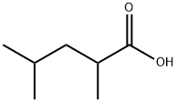 2,4-DIMETHYLPENTANOIC ACID Struktur