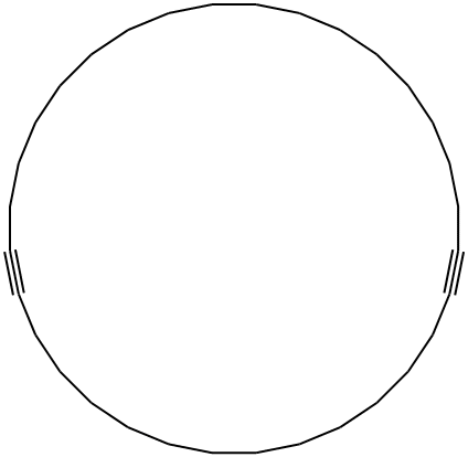 1,15-Cyclodotriacontadiyne Struktur