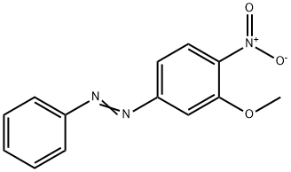 3-Methoxy-4-nitroazobenzene Struktur