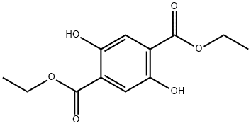 Diethyl 2,5-dihydroxyterephthalate Struktur