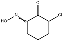 1,2-Cyclohexanedione,  3-chloro-,  1-oxime Struktur