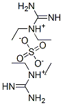 N,N-diethylguanidinium sulphate Struktur