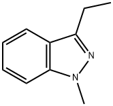 1H-Indazole,  3-ethyl-1-methyl- Struktur