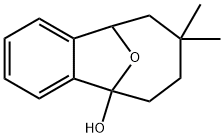 7,8,9,10-Tetrahydro-8,8-dimethyl-5,10-epoxybenzocycloocten-5(6H)-ol Struktur