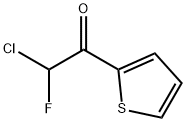 Ethanone, 2-chloro-2-fluoro-1-(2-thienyl)- (9CI) Struktur