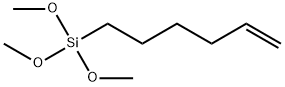 5-hexenyltrimethoxysilane Struktur